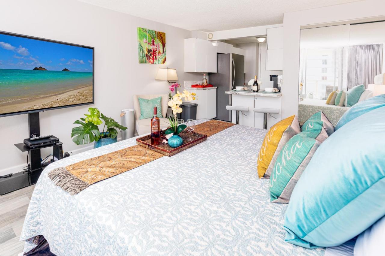 Ferienwohnung Beautifully Upgraded Studio Close To Waikiki Beach Honolulu Exterior foto